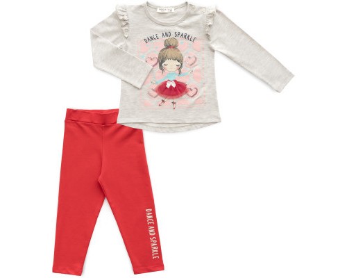 Набір дитячого одягу Breeze DANCE AND SPARKLE (16398-92G-red)