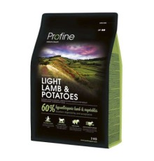 Сухий корм для собак Profine Light Lamb з ягням і картоплею 3 кг (8595602517565)