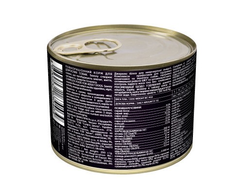 Консерви для собак Savory Dog Gourmand качка 200 г (4820232630464)