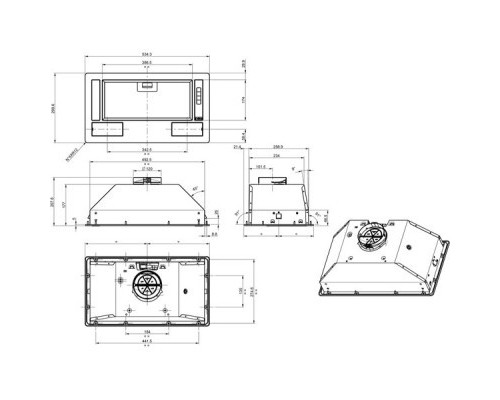 Витяжка кухонна Gorenje BHI681EB