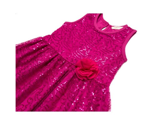 Плаття дитяче Breeze святкове з паєтками (12740-164G-fuchsiа)