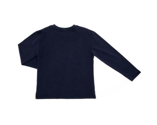 Кофта дитяча Breeze з написами (7076-140B-blue)