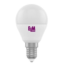 Лампочка ELM D45 6W PA10L E14 3000K (18-0132)