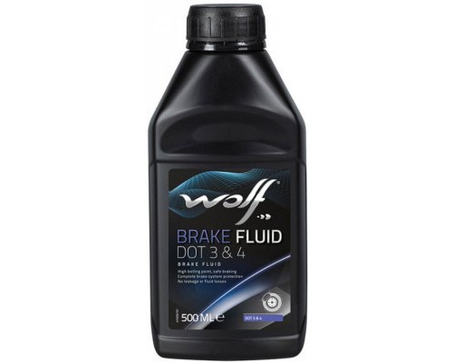 Гальмівна рідина Wolf BRAKE FLUID DOT 34 500мл (8307706)