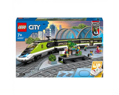 Конструктор LEGO City Trains Пасажирський потяг-експрес (60337)