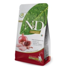 Сухий корм для кішок Farmina GRAIN FREE Kitten курка, гранат 1.5 кг (8010276032584)