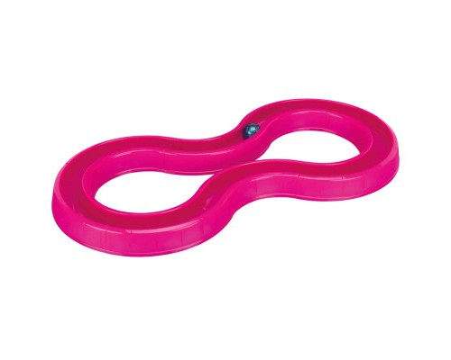 Іграшка для котів Trixie Ball Race Змійка-вісімка з м'ячиком 65x31 см (рожева) (4011905414133)