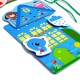 Розвиваюча іграшка Vladi Toys Гра-шнурівка Fisher Price Кольорові будиночки (укр) (VT5303-26)