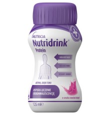 Дитяча суміш Nutricia Nutridrink Protein Berries 4 шт х 125 мл (8716900570353)