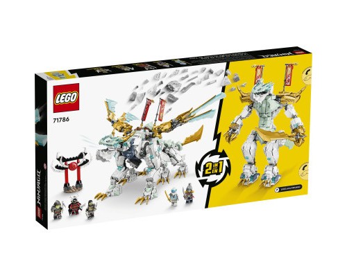 Конструктор LEGO Ninjago Істота Крижаний Дракон Зейна 973 деталі (71786)