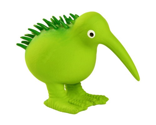 Іграшка для собак Kiwi Walker Птах ківі 8.5 см зелена (8596075000127)