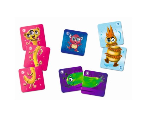 Настільна гра Trefl Мемо Класичні. Милі монстрики (Memos Classic&plus Cute monsters) (02273)