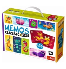 Настільна гра Trefl Мемо Класичні. Милі монстрики (Memos Classic&plus Cute monsters) (02273)