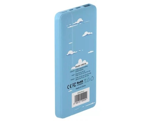Батарея універсальна Mibrand 10000 mAh Mriya Blue (MI10K/Mriya) 