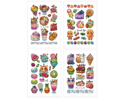 Набір для творчості DoDo Солодкі мрії набір дитячих тимчасових татуювань (301102)