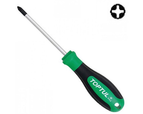 Викрутка Toptul хрест PH1x100 Anti-Slip (FBAD0110)