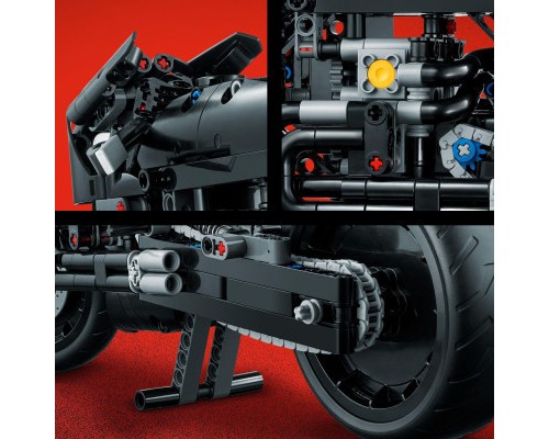 Конструктор LEGO Technic Бетмен: Бетцикл 641 деталь (42155)