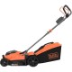 Газонокосарка Black&Decker BCMW3318 18V, 2x2.5Ah, ширина косіння 32 см (BCMW3318L2)