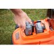 Газонокосарка Black&Decker BCMW3318 18V, 2x2.5Ah, ширина косіння 32 см (BCMW3318L2)