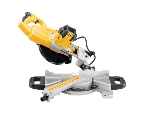 Торцювальна пила DeWALT 1400 Вт, диск 216х30 мм, 4500 об/хв, XPS, вага 11.5 кг (DWS774)