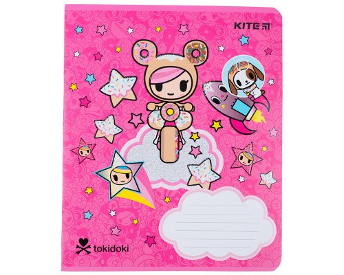 Зошит Kite tokidoki 18 аркушів, клітинка (TK23-236)