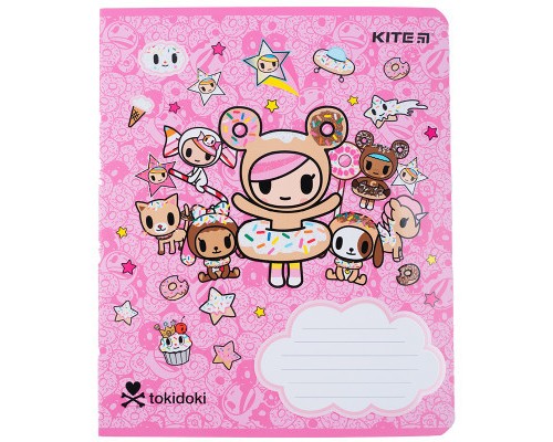 Зошит Kite tokidoki 18 аркушів, клітинка (TK23-236)