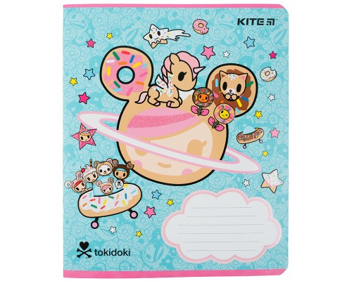 Зошит Kite tokidoki 18 аркушів, клітинка (TK23-236)