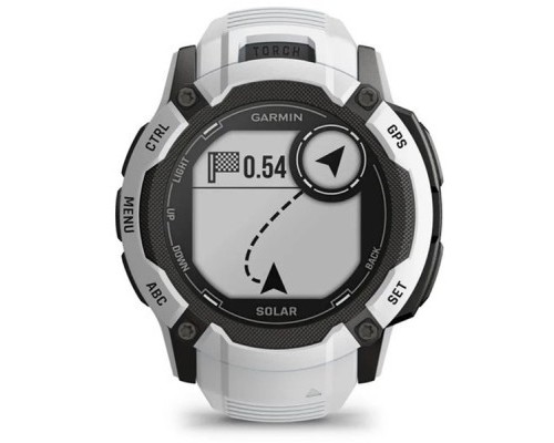 Смарт-годинник Garmin Instinct 2X Solar, Whitestone, GPS (010-02805-04)