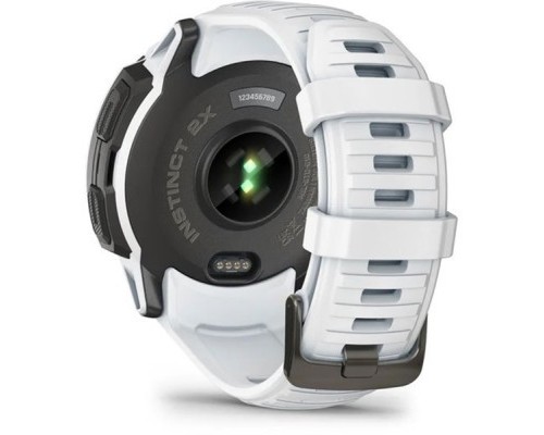 Смарт-годинник Garmin Instinct 2X Solar, Whitestone, GPS (010-02805-04)
