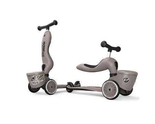 Самокат Scoot&Ride Highwaykick-1 Lifestyle коричневий (SR-210621-BROWNLINES) Самокат Scoot&Ride Highwaykick-1 Lifestyle коричневий (SR-210621-BROWNLINES)