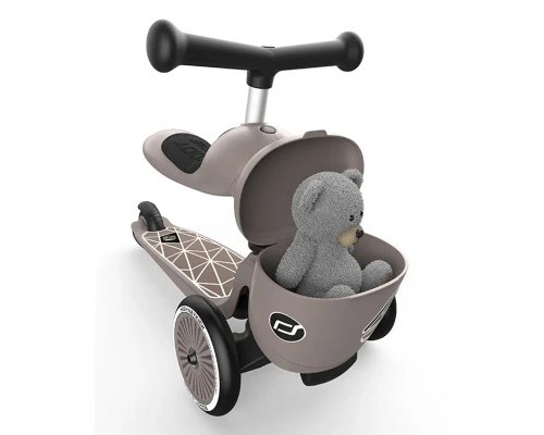 Самокат Scoot&Ride Highwaykick-1 Lifestyle коричневий (SR-210621-BROWNLINES) Самокат Scoot&Ride Highwaykick-1 Lifestyle коричневий (SR-210621-BROWNLINES)