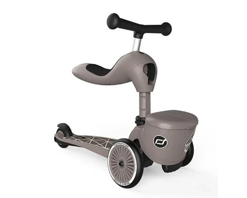 Самокат Scoot&Ride Highwaykick-1 Lifestyle коричневий (SR-210621-BROWNLINES) Самокат Scoot&Ride Highwaykick-1 Lifestyle коричневий (SR-210621-BROWNLINES)