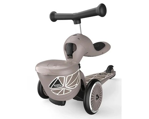 Самокат Scoot&Ride Highwaykick-1 Lifestyle коричневий (SR-210621-BROWNLINES) Самокат Scoot&Ride Highwaykick-1 Lifestyle коричневий (SR-210621-BROWNLINES)