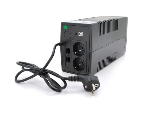 Пристрій безперебійного живлення Qoltec Qoltec QLT450 (240W) (QLT450RJ45-53977)