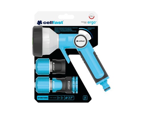 Пістолет для поливу Cellfast з підключенням 3/4