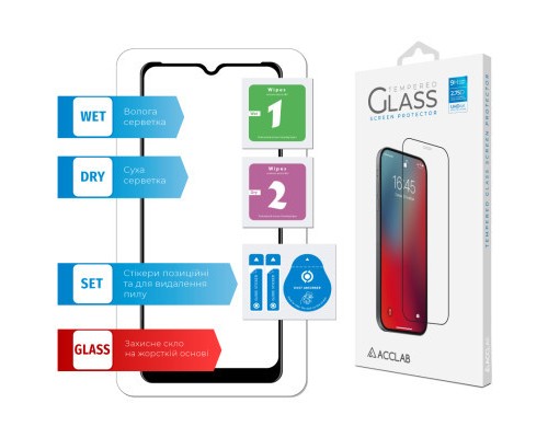 Скло захисне ACCLAB Full Glue Nokia 2.4 (1283126510793)