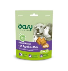 Ласощі для собак OASY TREATS Ягня та яблуко 80 г (8053017346205)