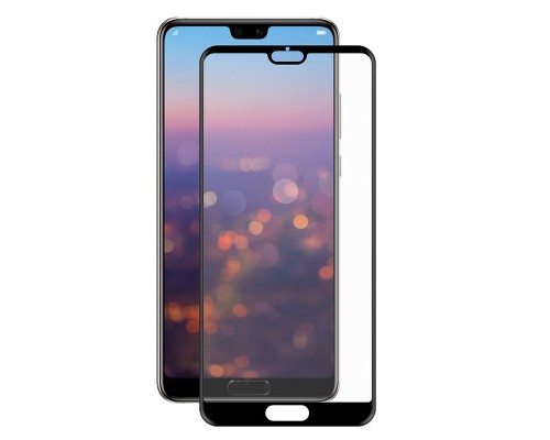 Скло захисне PowerPlant Full screen Huawei P20, Black (GL604944)
