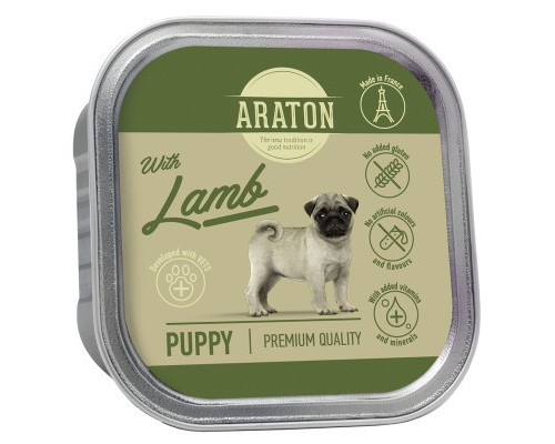 Консерви для собак ARATON Puppy with Lamb 150 г (KIK45702)