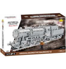 Конструктор Cobi Локомотив Kriegslokomotive Class 52 1:35, 2476 деталей (COBI-6281)