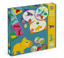 Настільна гра Djeco Набір настільних ігор Динозаври (DJ08132)