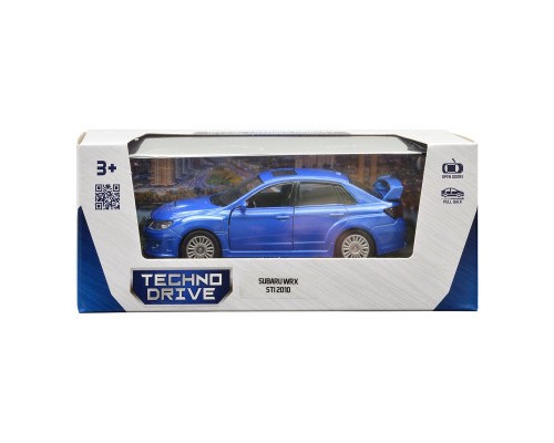 Машина TechnoDrive Subaru WRX STI синій (250334U)