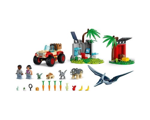 Конструктор LEGO Jurassic World Центр порятунку малюків динозаврів (76963)