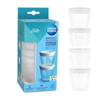 Контейнер для зберігання грудного молока Canpol babies та їжі 4 шт (180 мл) (12/204)