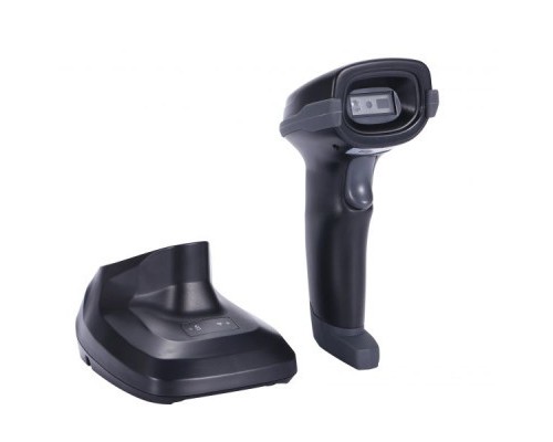 Сканер штрих-коду UKRMARK EV-B2504 2D, 433MHz, USB, IP64, stand, black (900822)