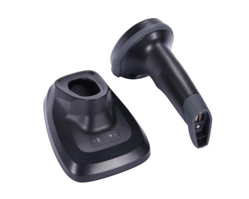 Сканер штрих-коду UKRMARK EV-B2504 2D, 433MHz, USB, IP64, stand, black (900822)