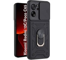 Чохол до мобільного телефона BeCover Military Xiaomi Redmi 13C / Poco C65 Black (710561)