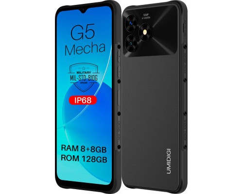 Мобільний телефон Umidigi G5 Mecha (RP08) 8/128Gb Black (6973553523002)