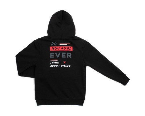 Кофта дитяча Breeze худі (19338-140B-black)