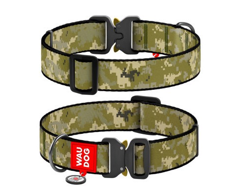Нашийник для тварин WAUDOG Nylon з QR-паспортом 